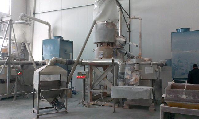 河北雄縣PVC混料機(jī)、擠出機(jī)除塵系統(tǒng)除塵器已交付使用